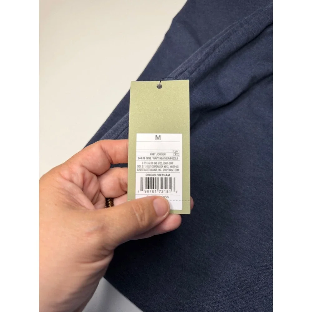 Goodfellow & Co Mens Knit Jogger Navy Heather Lounge Pants Size M NWT
